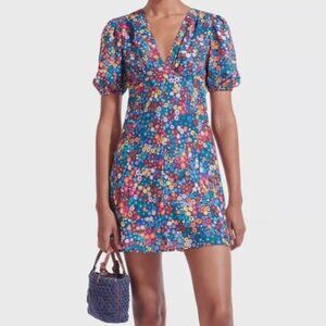 STAUD - Milla Printed Mini Dress